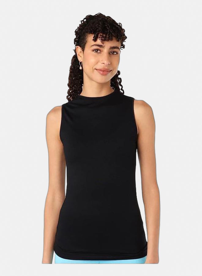 لاسو بلوزة قطنية بدون أكمام من لاسو بحمالات عريضة - Image 1